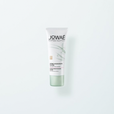 Crème hydratante teintée dorée